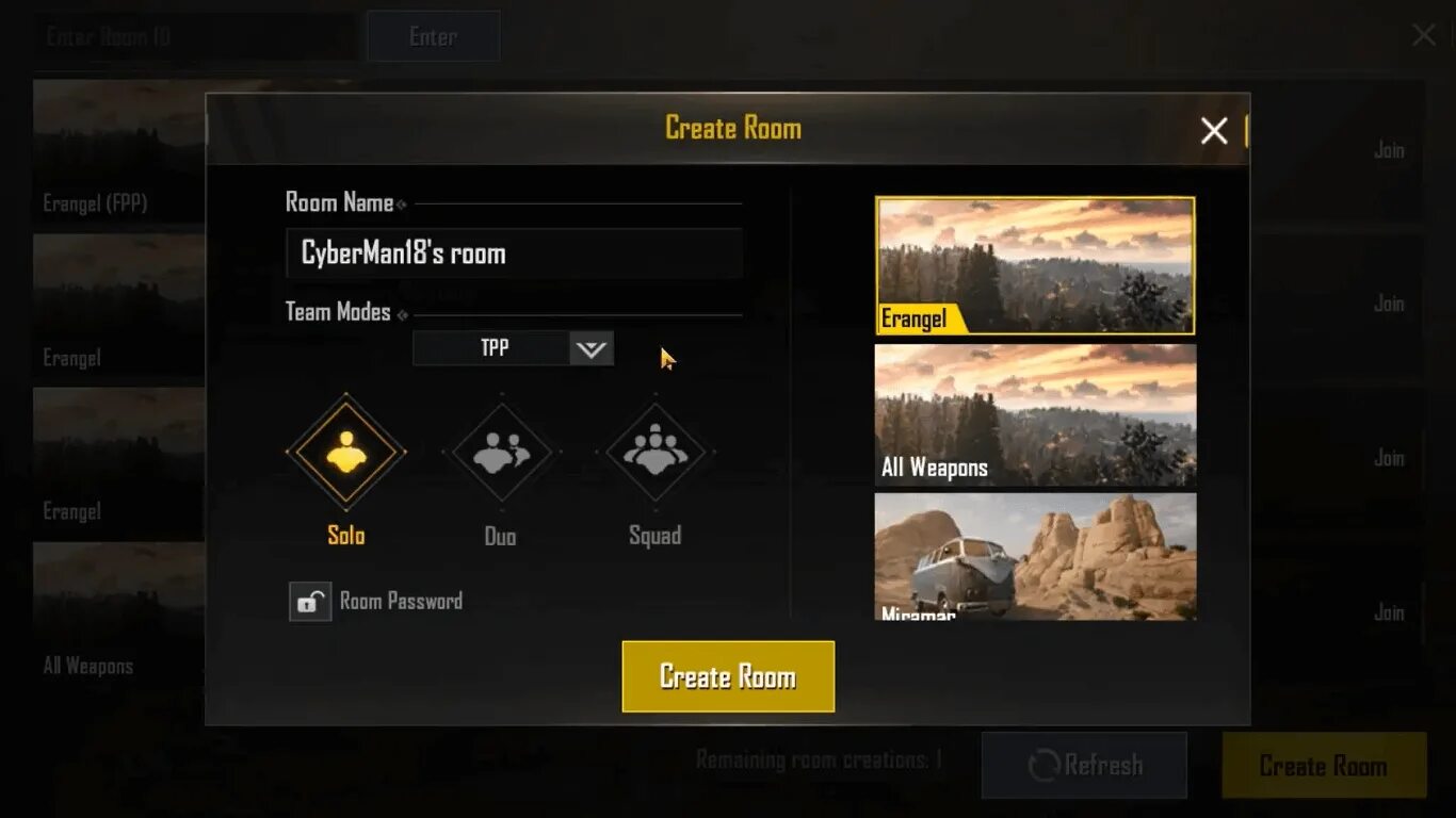 Как создать лобби в repo. Pubg mobile room. пубг мобайл лобби. пабг пк лобби. установка лобби пабг мобайл.