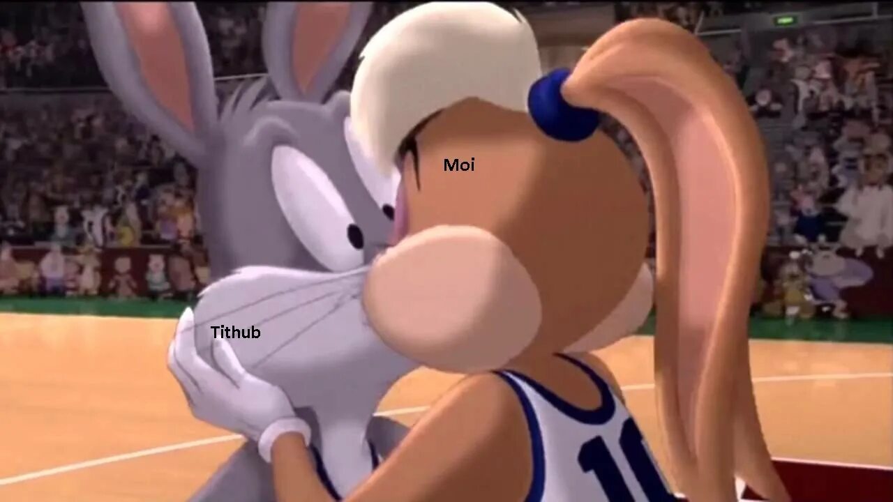 Подруга багза банни. Lola kiss. Багз банни и лола банни поцелуй. Багз банни космический джем. Лола kiss bugs.