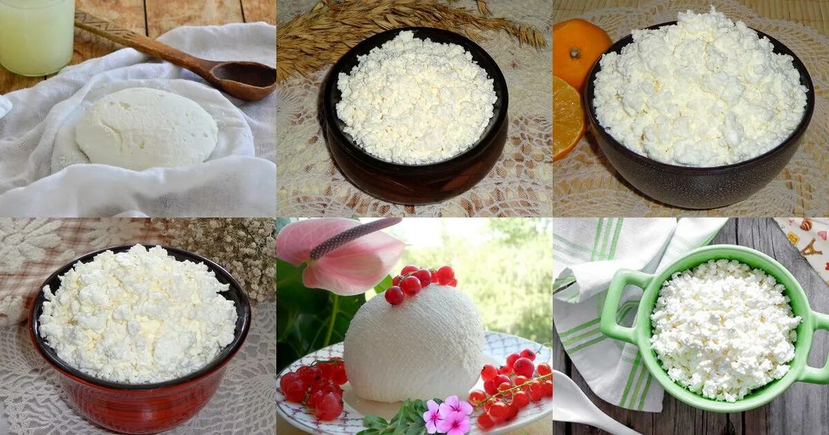 Домашний творог пошаговый фото рецепт
