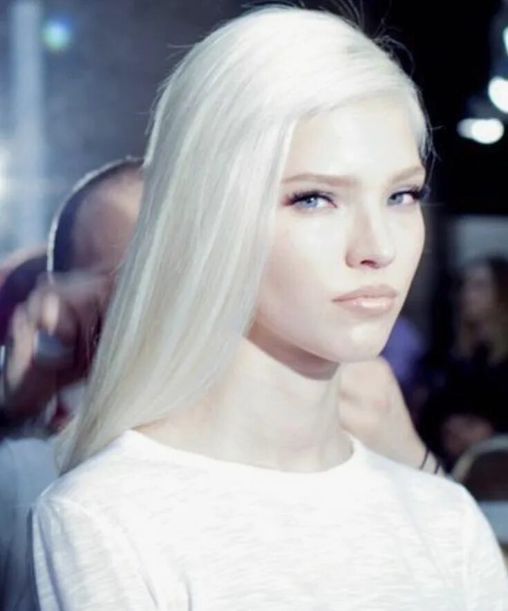 Pale haired
