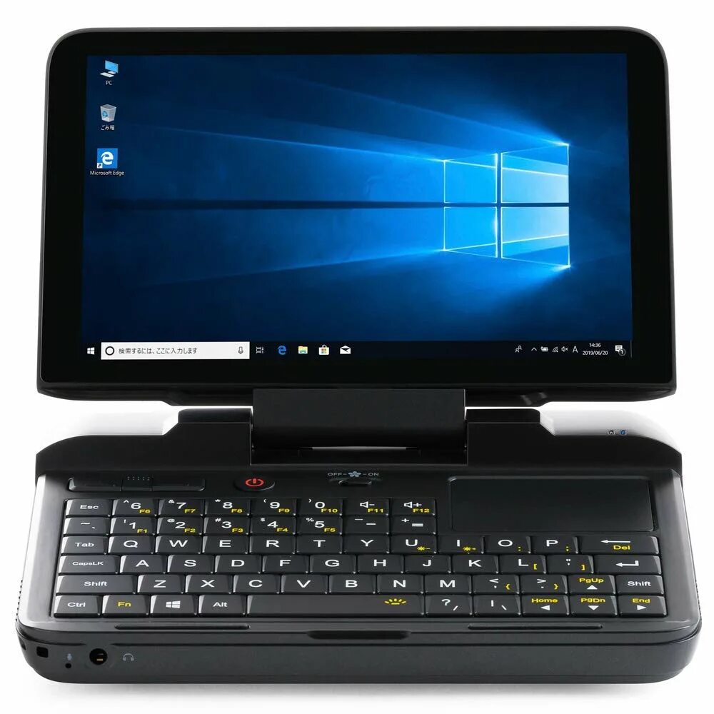 Мини ноутбук GPD MICROPC, 6 дюймов, Intel Celeron n4120, win. ПК GPD MICROPC 8gb. Мини-лэптоп GPD Micro PC. Карманный компьютер GPD MICROPC.