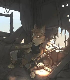Bloodhawk furry