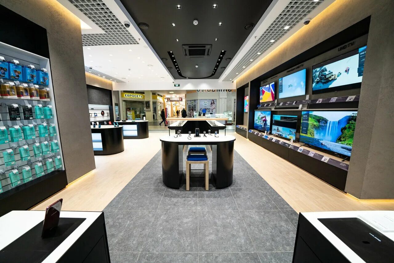 Samsung technology. Samsung stor. samsung store. магазин электроники. интерьер магазина электроники.