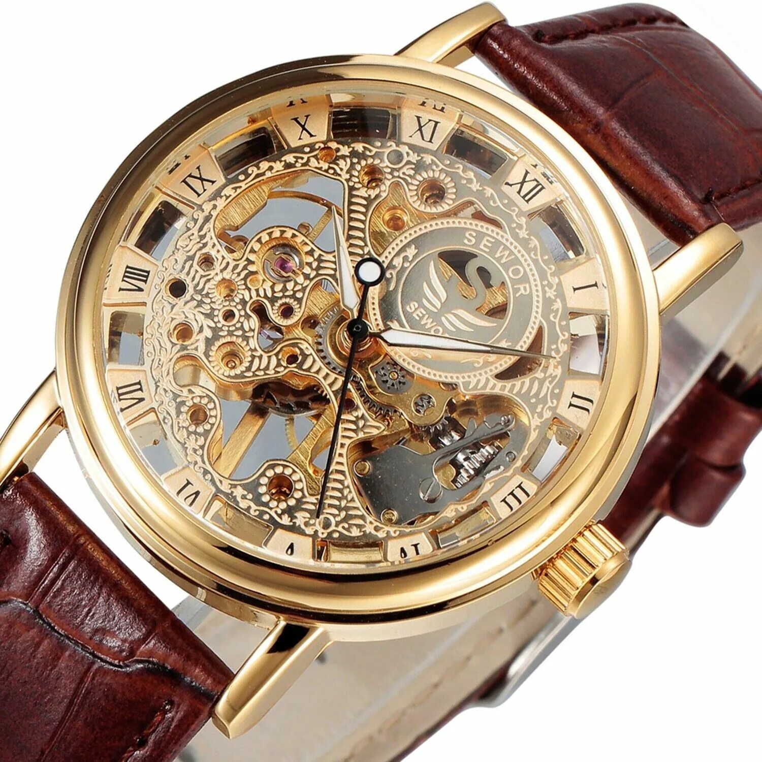 Часы SEWOR скелетоны. Мужские часы SEWOR скелетон. SEWOR men Golden Skeleton watch Retro Mechanical Wind Swiss Steampunk Wristwatch. Часы Skeleton SEWOR pmw223. Сколько стоит клок мен