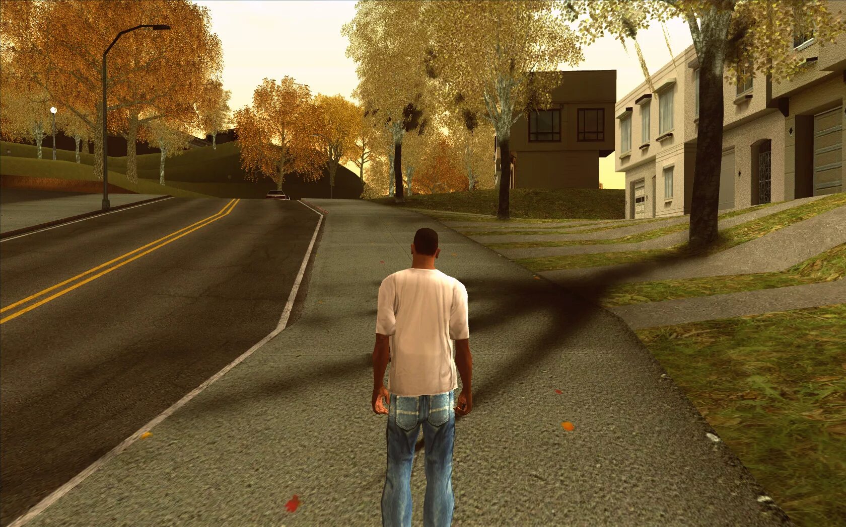 Sunshine mod. Gta san andreas autumn sunshine. осень в гта са. gta san andreas осень. sunshine самп.