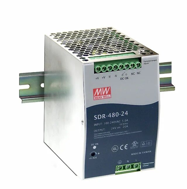 Блок питания на din. Блок питания ndr - 480 - 24v. источник питания mean well acdc sdr-480p-24 480вт. блок питания sdr-480-24 24в, 20а, 480вт. sdr-480-24 meanwell.