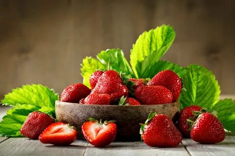 Клубничные Обои.