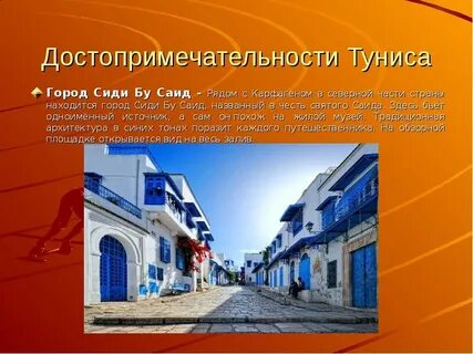 Характеристики туниса