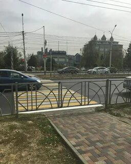 Ограждение перекрестков