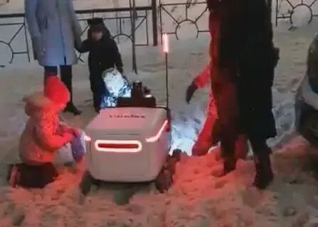 Робот застрял
