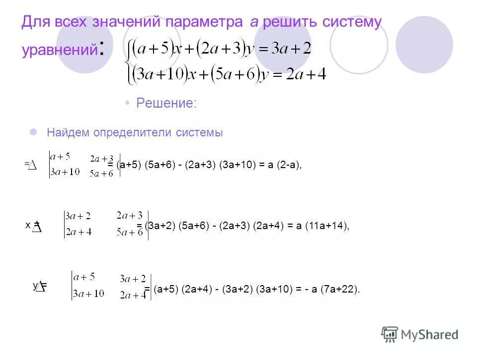 (2a+3)(2a-3). Один пример решить. Решение уравнений с параметром. 2/3 решение. 3а а решение.