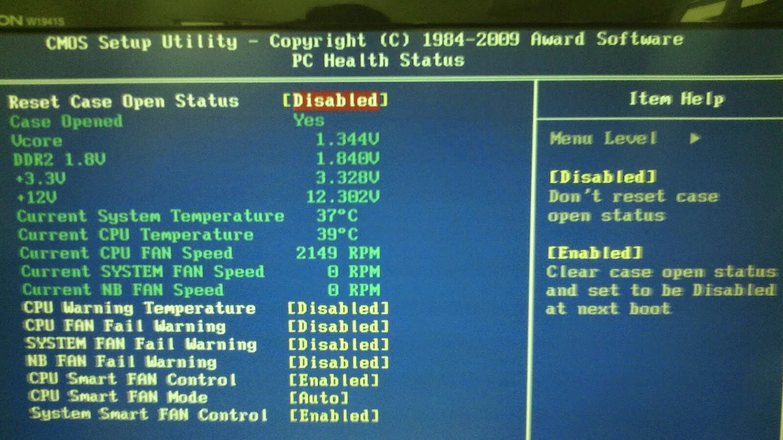 Fan fail. System smart fan control в биосе что это. pc health status в биосе что это. cmos setup utility copyright c 1984-2010 award software настройка процессора. сообщение bios warning ! cpu fan.