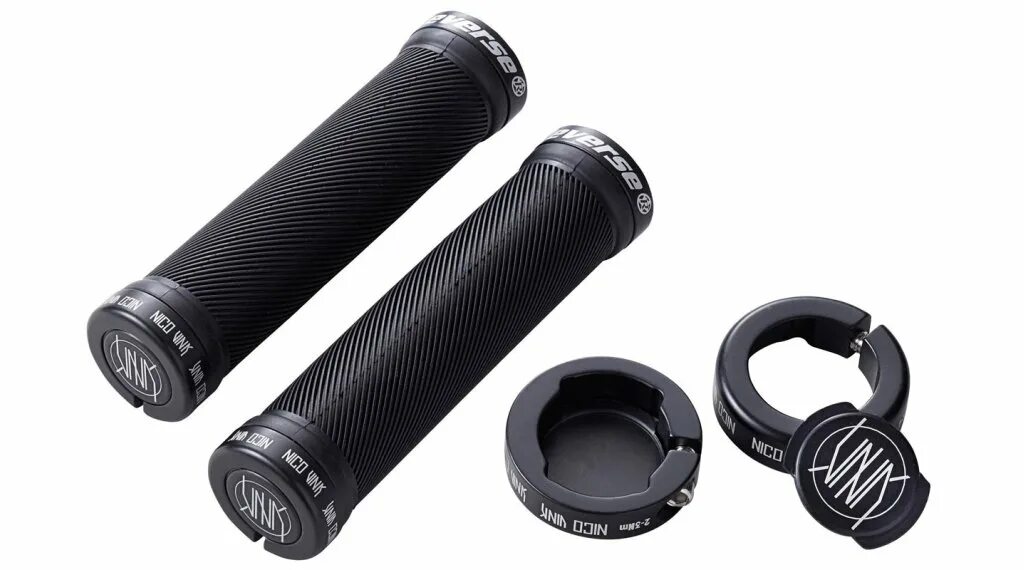 Reverse r. Руля  reverse грипсы reverse lock on nico vink signature series 30mmx130mm. грипсы nukeproof. грипсы 30 мм. грипсы руля barracuda.