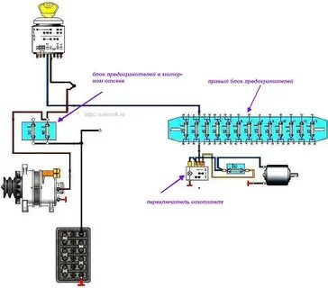 Схема газ 3110 инжектор