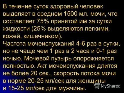 Почему человек может писаться