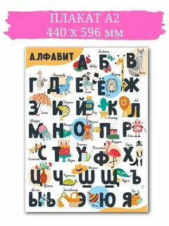 Плакат алфавит