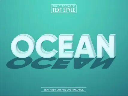 Ocean text