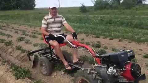 Мотоблок адаптер видео