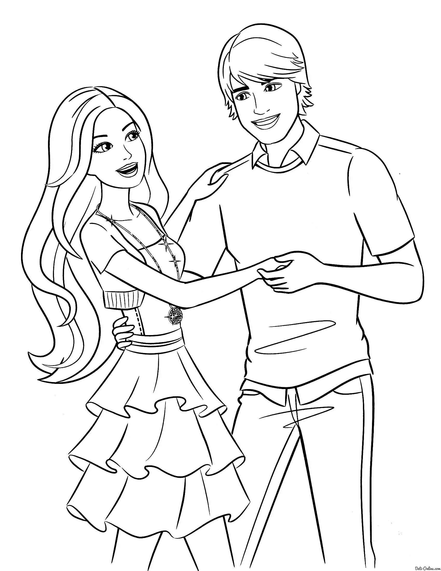 25+ Inspired Picture of Barbie Printable Coloring Pages - albanysinsanity.com Ba