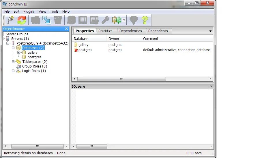 postgresql - after lein ring server, I get error PSQLException no password was p
