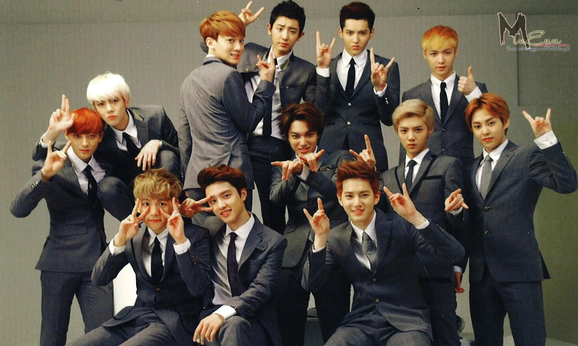 Экзо кпоп. Эхо группа корейская. EXO 2011. EXO ot12. Группа exo участники