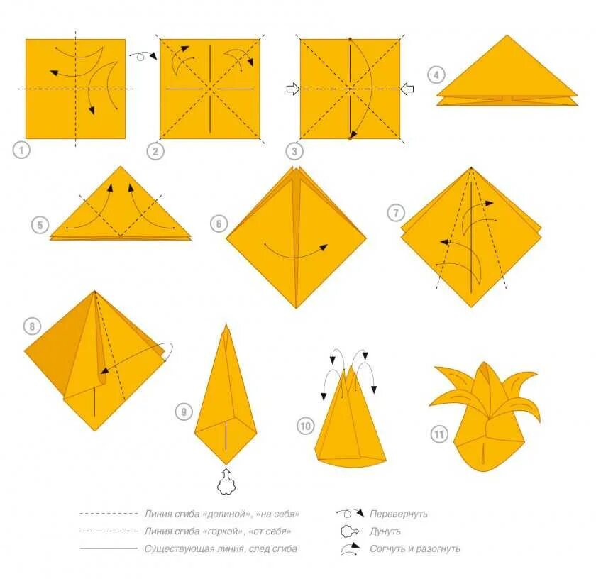Схема оригами из бумаги тюльпан поэтапно для начинающих. Тюльпаны оригами из бумаги своими руками схемы. Схема оригами тюльпан из бумаги пошагово. Тюльпан из бумаги оригами пошагово.