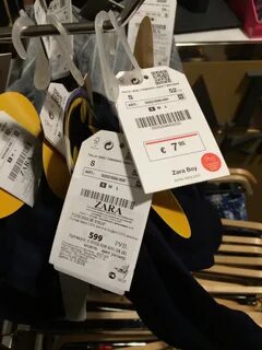 Zara бирка