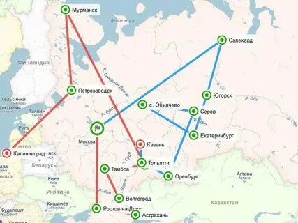 Екатеринбург калининград прямые