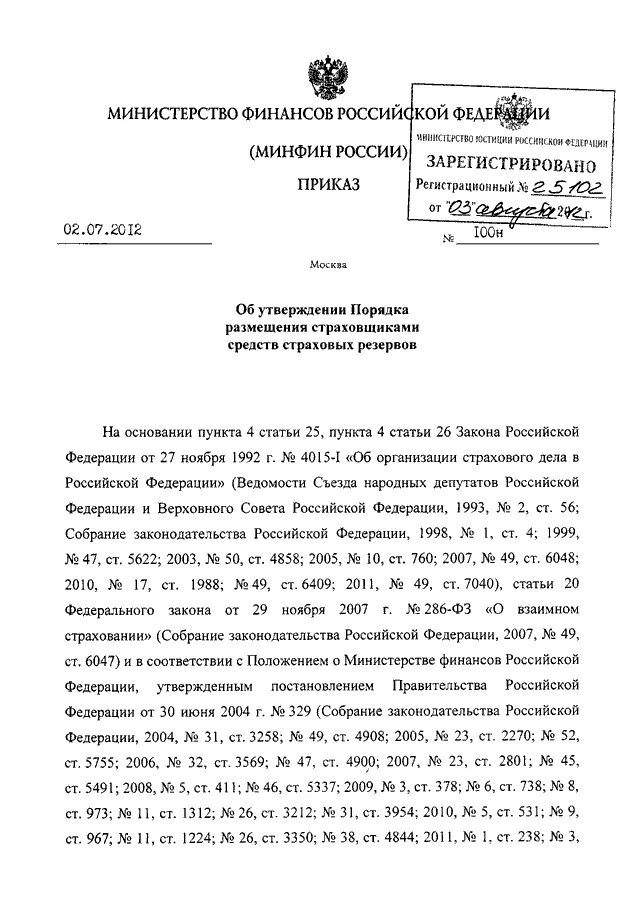 Минфин рф 94н. 61 Н приказ Минфина. Основные положения приказа Минфина 66. Приказ Минфина от 27 ноября 2006 154н об.