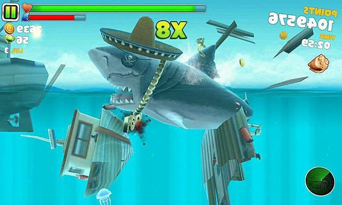 Тигровая акула в игре hungry shark. Hungry shark world shark. Хангри шарк эволюция. Бесконечно hungry shark. Мобильная игра про рыбок.