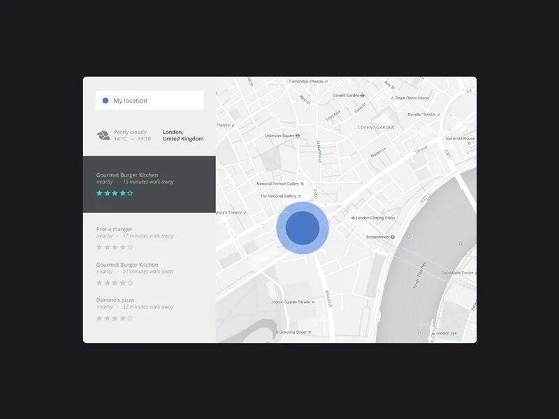 Mapping location