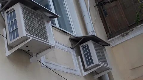 Козырек над кондиционером