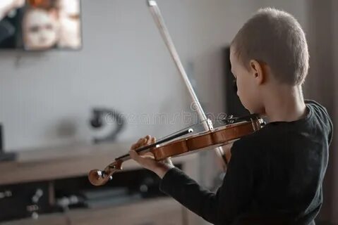 My brother played the violin