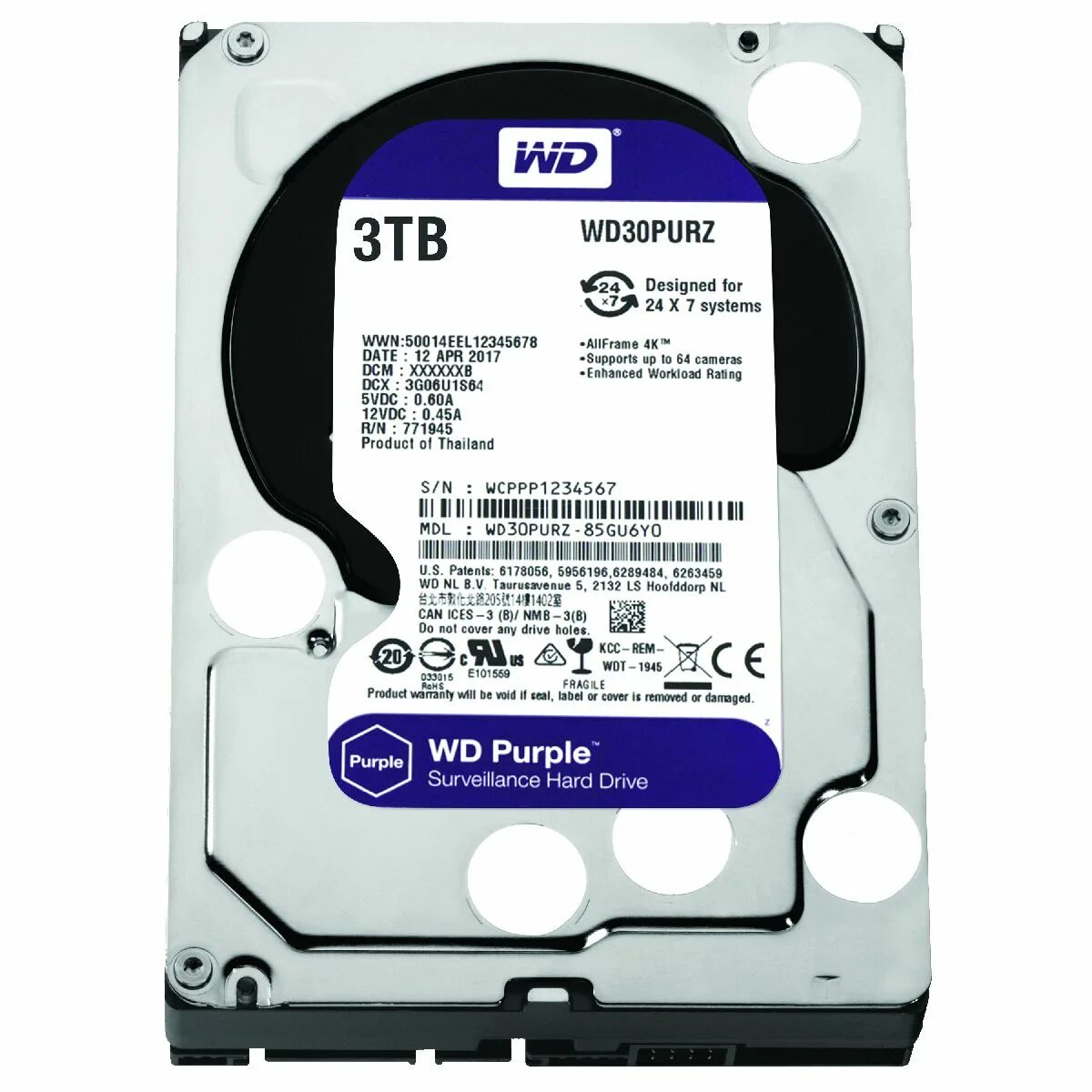 Wd20purz purple. Wd wd60purx. wd purple 4tb цена.