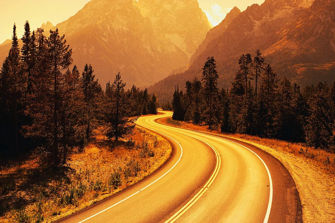 Winding through