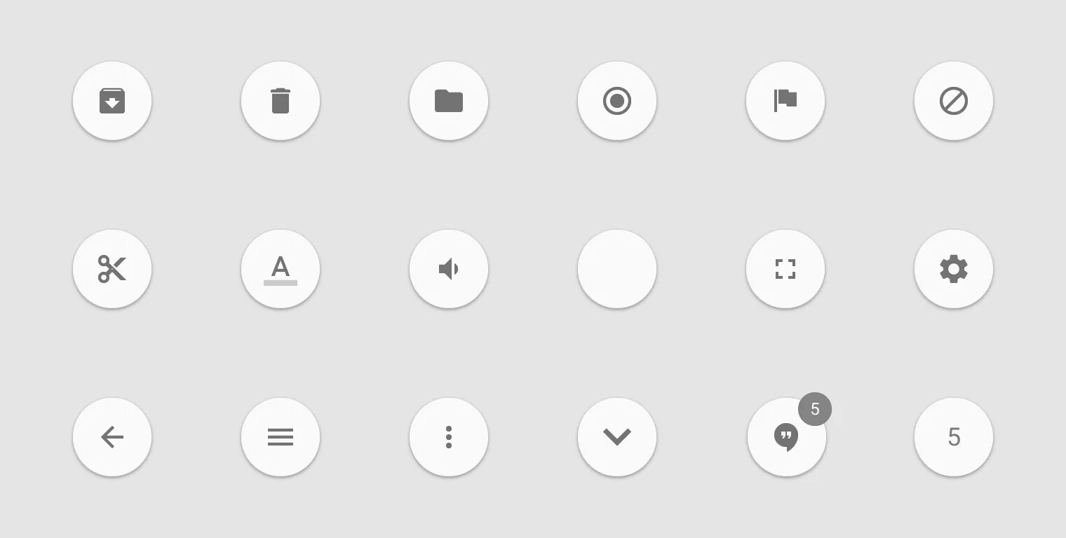 Step buttons