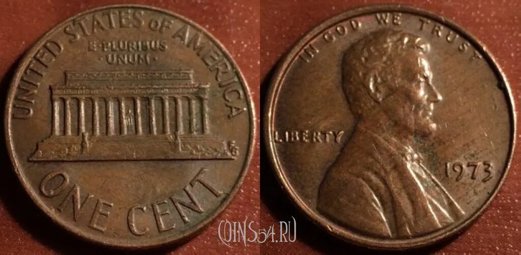 1973 год купить. США 1 цент 1973 год. Американская монета 1973 года. Один цент США 1972 года. Монета one Silverado 1973 года.
