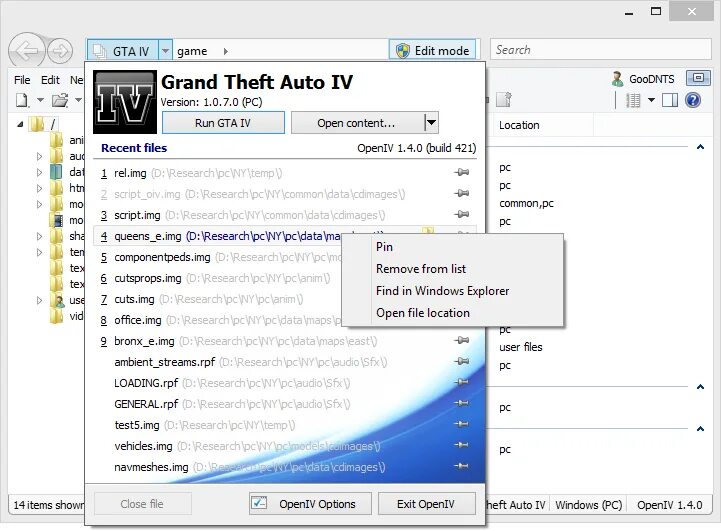 Open 4 установка. Openiv для gta 5. openiv для gta 4. файлы для open4. openiv системные требования.