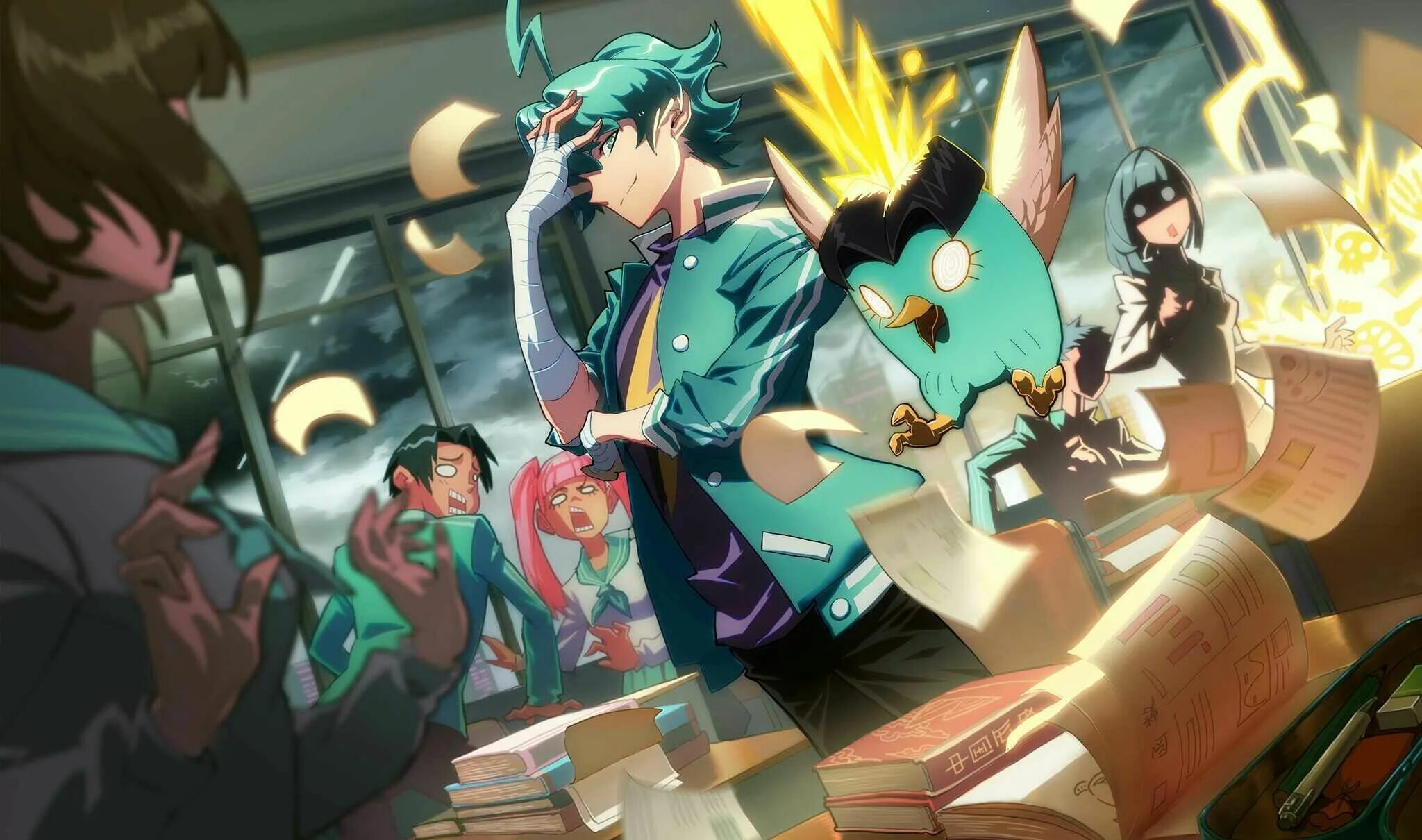 колледж нечеловеческих. игра - нечеловеческая академия. колледж нечеловеческих. колледж нечеловеческих. Non-human academy: extraordinary ones / fei ren xueyuan.