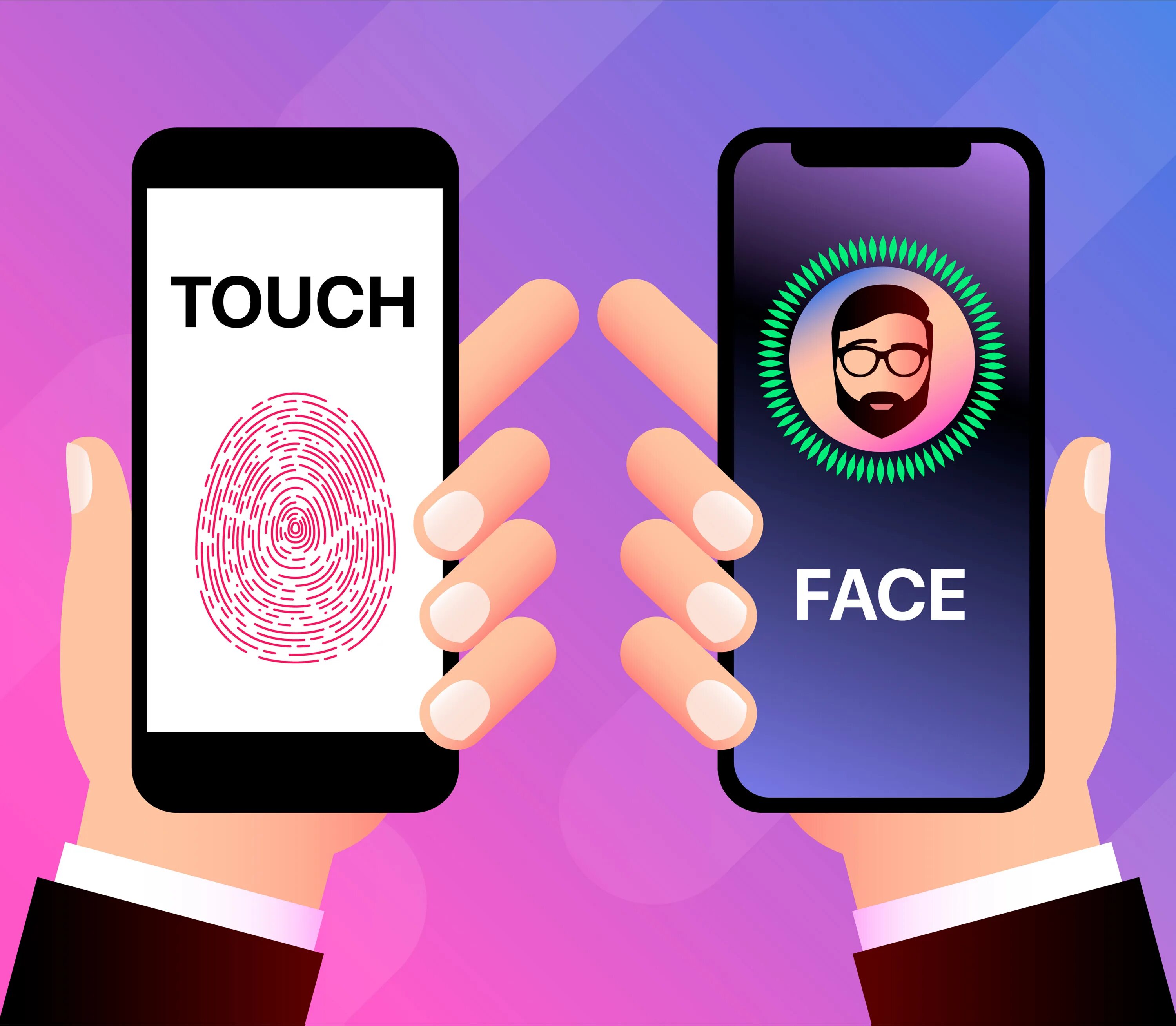 Есть ли отпечаток на айфоне. Face ID Touch ID. Face ID vs Touch ID. Значок фейс айди. Первый айфон в Touch ID.