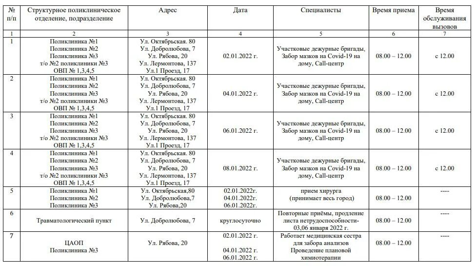 Работа жко каменск уральский. График работы поликлиник в праздничные. Графики работы в больнице. График работы поликлиник на праздничные дни районной больницы. График работы поликлиники.