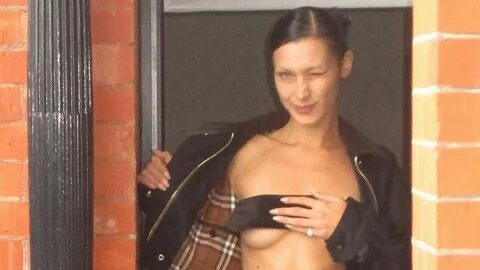 Bella hadid underboob