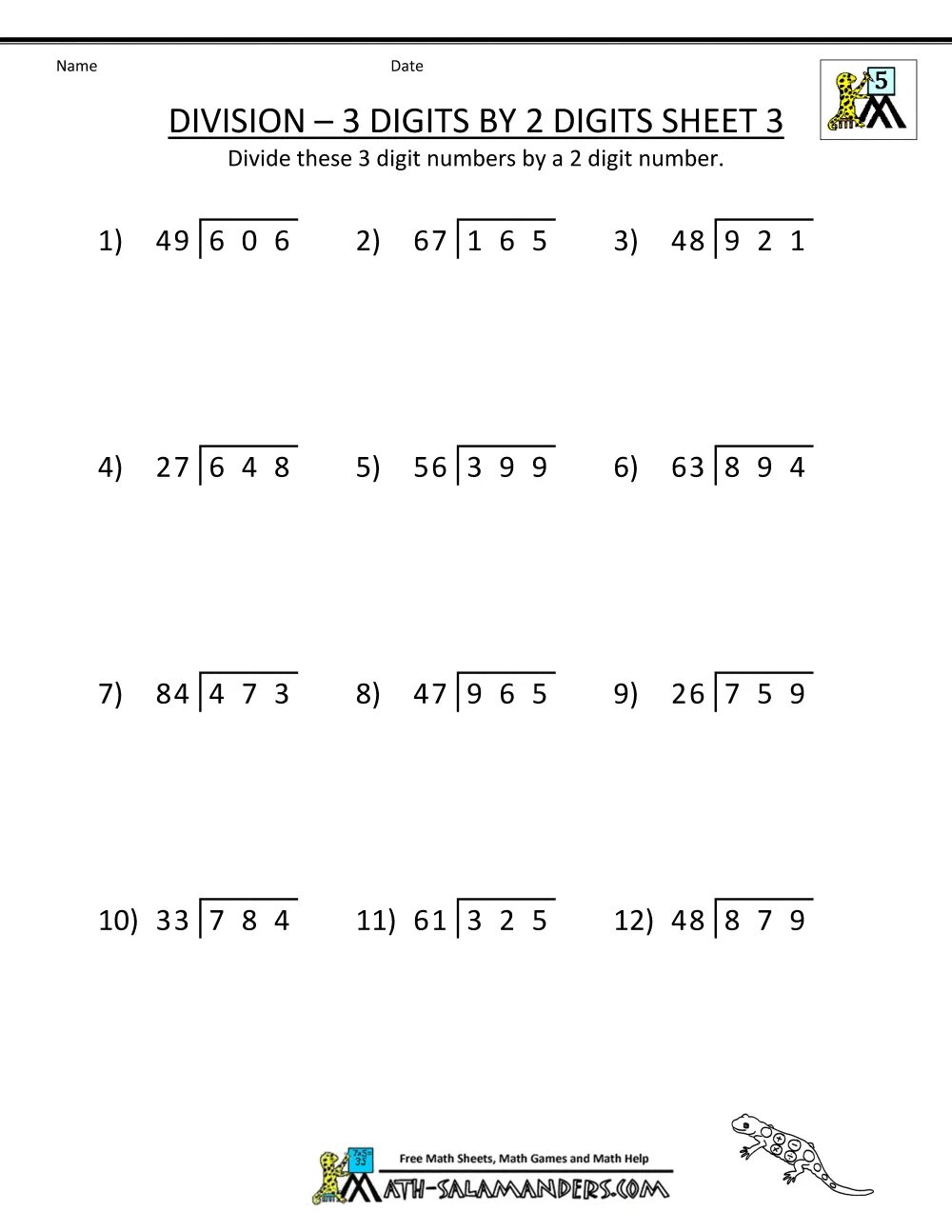 Dividing questions