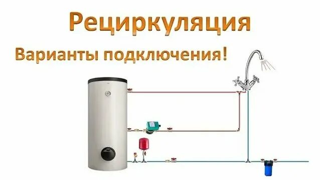 Как сделать рециркуляцию бойлера