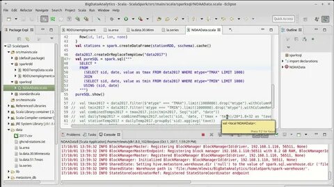 Spark sql