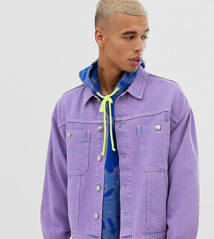 Мужская фиолетовая куртка. Джинсовая куртка Cropp мужская. Фиолетовая джинсовка мужская. Фиолетовая джинсовая куртка мужская. Фиолетовая куртка мужская.