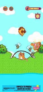 Игра спасти собаку от пчел