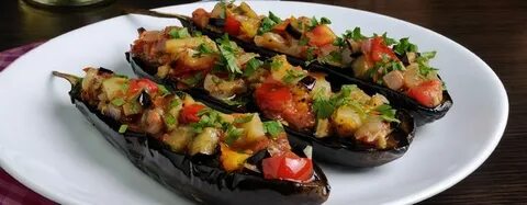 Вкусное блюдо из баклажанов в духовке