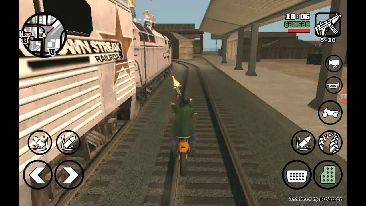 Wrong side of the tracks. Wrong side of the tracks