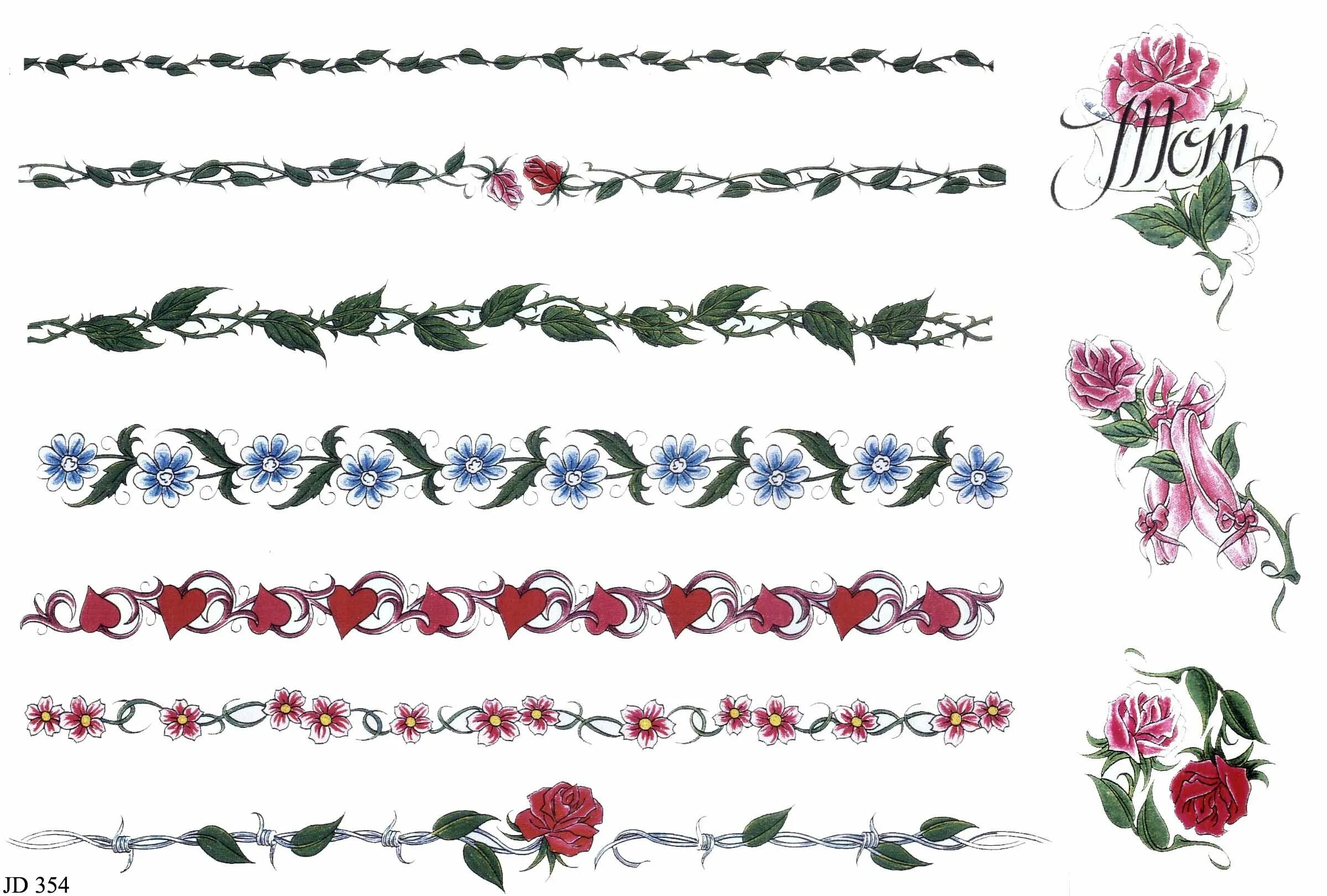 Цветочный браслет эскиз. Тату браслет эскиз. Тату браслет на руке эскиз. Браслет цветы эскиз. Цветочный орнамент в полосе.